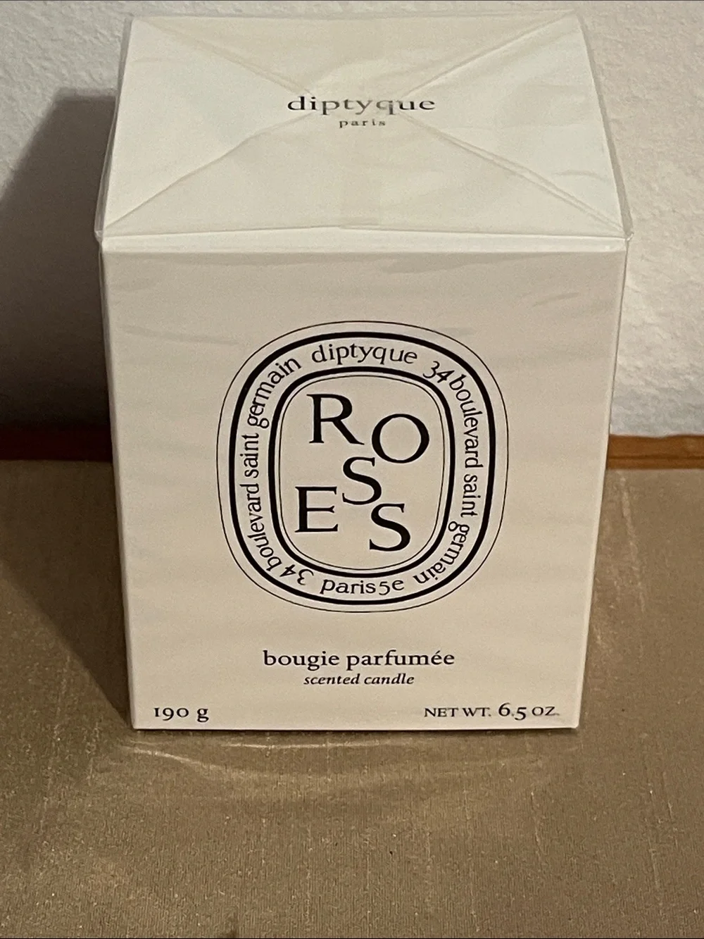 diptyque Roses Scented Candle in Box